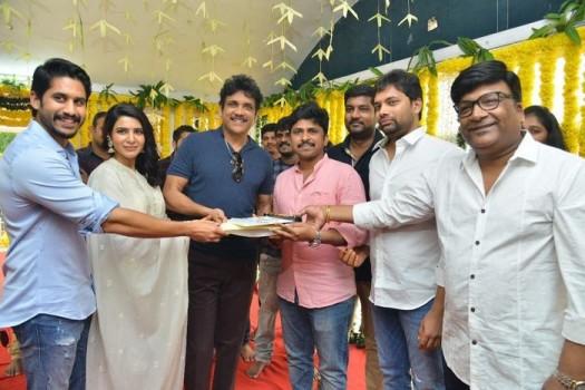 Naga Chaitanya, Samantha and Shiva Nirvana's movie launched by Nagarjuna