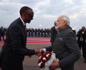 PM Modi arrives in Rwanda on first leg of his three-nation Africa tour