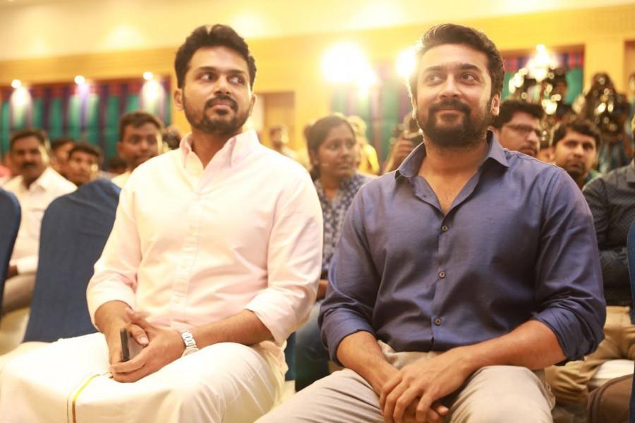 Suriya, Karthi Suriya,Karthi,Sayyeshaa,Sathyaraj,Pandiraj,Kadaikutty Singam,Kadaikutty Singam sucess meet,Kadaikutty Singam sucess meet pics,Kadaikutty Singam sucess meet images,Kadaikutty Singam sucess meet stills,Kadaikutty Singam sucess meet pictures