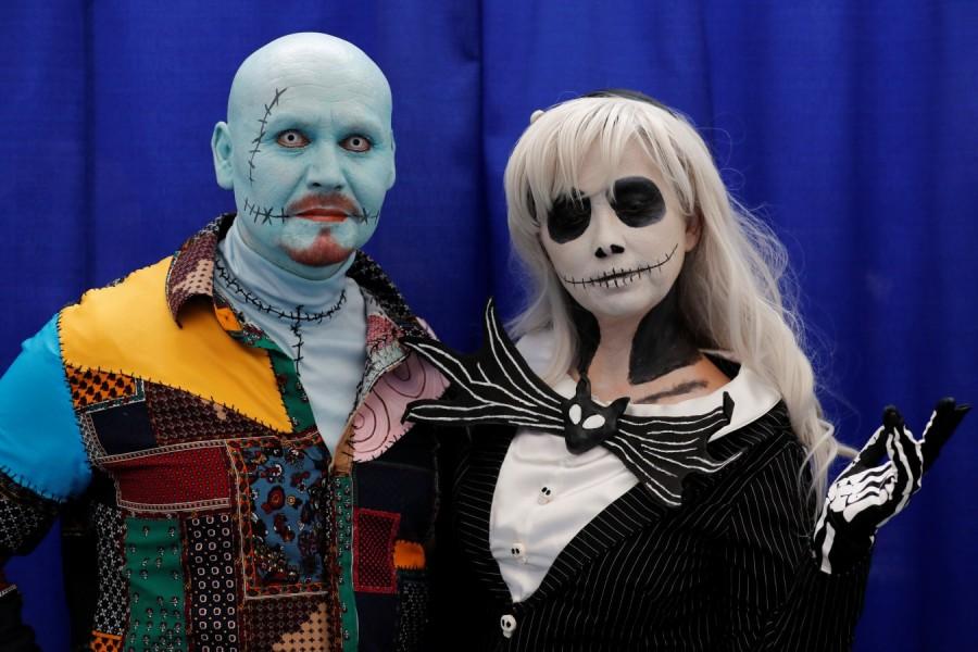 Miguel and Lucy Capuchino Comic-Con,San Diego Comic-Con,San Diego Comic-Con 2018,San Diego Comic-Con pics,San Diego Comic-Con images,San Diego Comic-Con stills,San Diego Comic-Con pictures,San Diego Comic-Con photos