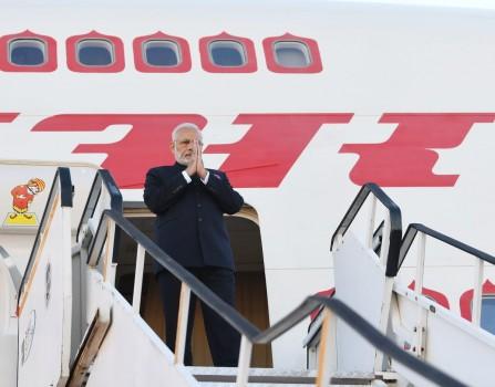 PM Narendra Modi reaches South Africa for BRICS Summit