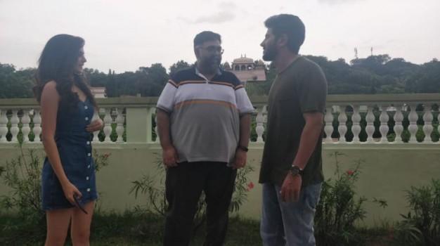 Dulquer and Mithila enjoy a trip to the land of Baahubali