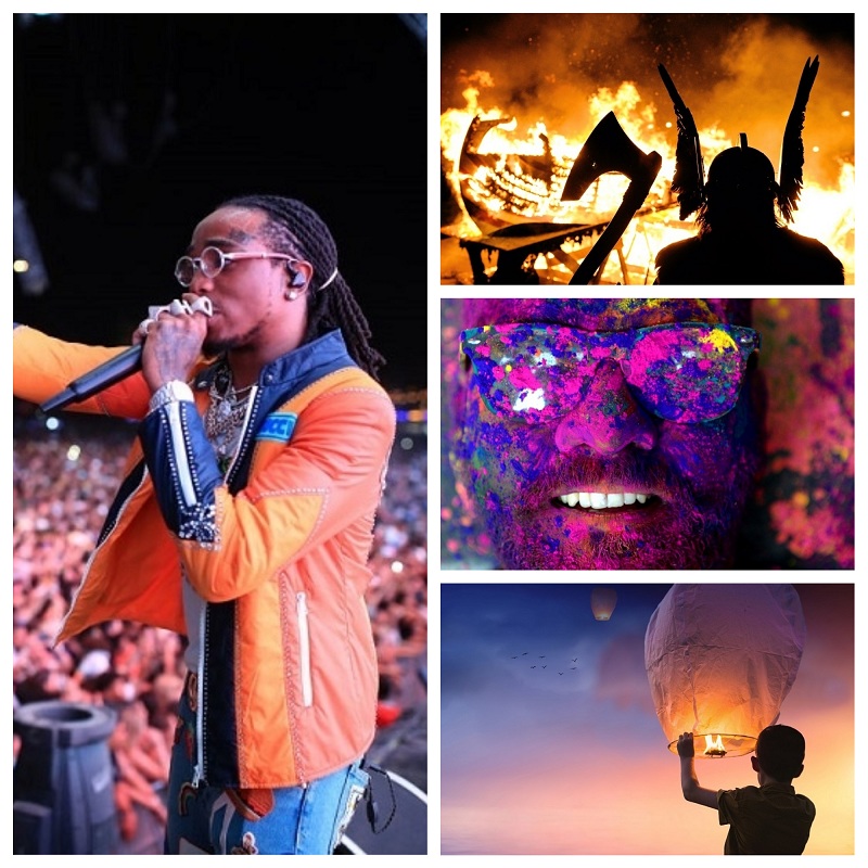 Festivals around the world,winter festivals around the world,Holi,summer festivals,music festival,coachella,Cinco de Mayo,festivals,holi celebrations,celebrations,celebration of life,tomorrowland festival