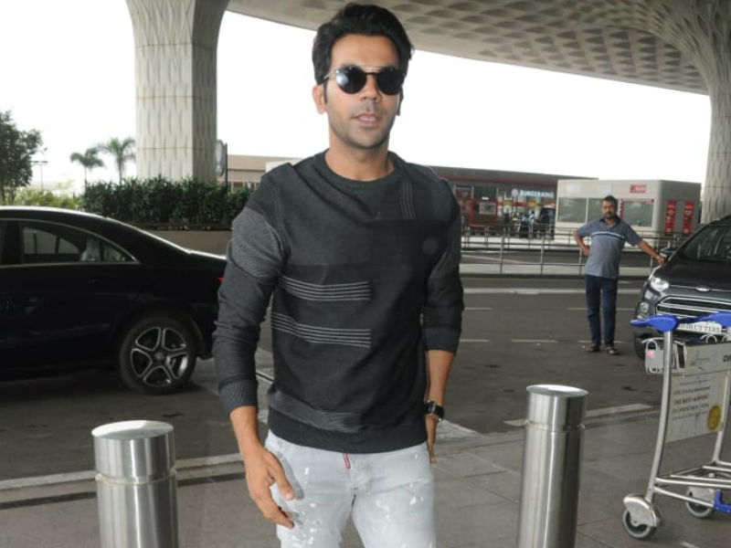 Rajkumar Rao snapped at airport Rajkumar Rao,Anil Kapoor,Rajkumar Rao and Anil Kapoor,Fanney Khan promotion,Fanney Khan movie promotion,Fanney Khan promotion pics,Fanney Khan promotion images,Fanney Khan promotion stills,Fanney Khan promotion pictures