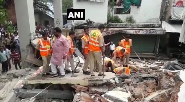 Building collapsed in Vidisha city, 3 injured