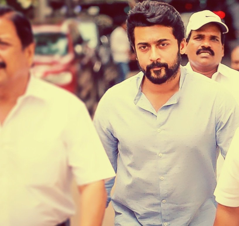 Suriya visits Kauvery Hospital to see Karunanidhi Surya and Sivakumar,Surya,Sivakumar,Kalaignar Karunanidhi,Karunanidhi,DMK chief Karunanidhi,karunanidhi health,Karunanidhi Hospitalised,Karunanidhi in hospital,Kauvery hospital