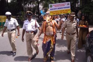 Yamraj campaign,Lord Ganesha campaigns,Ganesha campaigns,Bengaluru,Bengaluru road safety awareness,road safety awareness
