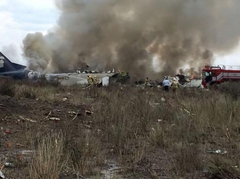 Aeromexico flight ferrying 97 passengers crashes