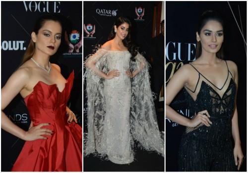 Vogue Beauty Awards 2018: Kangana Ranaut, Janhvi Kapoor, Manushi Chhillar, Katrina Kaif and Sonakshi Sinha make a splash
