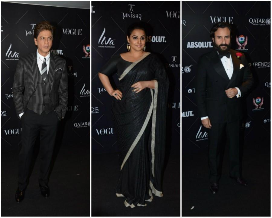 Shah Rukh Khan, Vidya Balan and Saif Ali Khan at Vogue Beauty Awards 2018 Shah Rukh Khan,Saif Ali Khan,Yami Gautam,Vidya Balan,Vogue Beauty Awards,Vogue Beauty Awards 2018,Celebs at Vogue Beauty Awards 2018,Celebs at Vogue Beauty Awards,Vogue Beauty Awards pics,Vogue Beauty Awards images,Vogue Beauty Awards stills