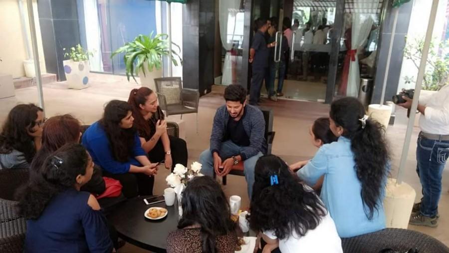 Karwaan actor Dulquer Salmaan's Coffee Date with 20 girls Dulquer Salmaan,Karwaan star Dulquer Salmaan,Karwaan,Karwaan release,Karwaan movie release,Dulquer Salmaan coffee with girls
