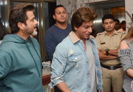Shah Rukh Khan with Anil Kapoor