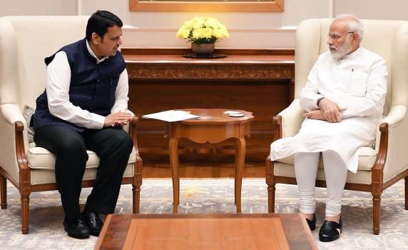 Devendra Fadnavis meets PM Narendra Modi