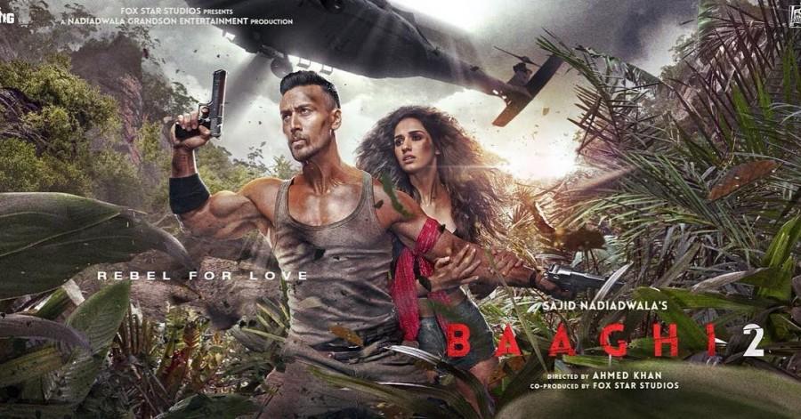 Tiger Shroff unveils unreleased Baaghi 2 poster Tiger Shroff,Baaghi 2 poster,Baaghi 2,Baaghi 2 movie poster,Bollywood actor Tiger Shroff