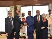 Australian Parliamentary delegation meets governor C. Vidyasagar Rao