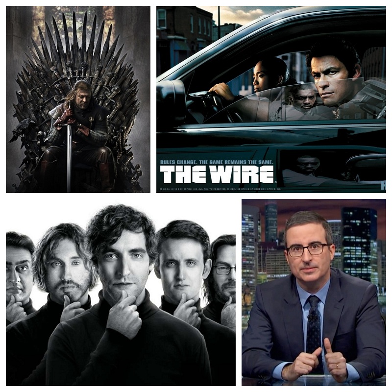 Game of Thrones HBO,veep HBO,The Sopranos,Silicon Valley,jon snow and Daenerys,James Franco,bob odenkirk,boardwalk empire,Last Week Tonight show