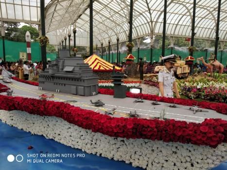 208th Lalbagh flower show pays tribute to Indian armed forces