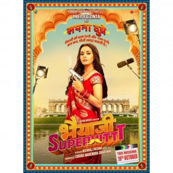 Bhaiaji Superhit poster: Preity Zinta is 'Back with a Bang'