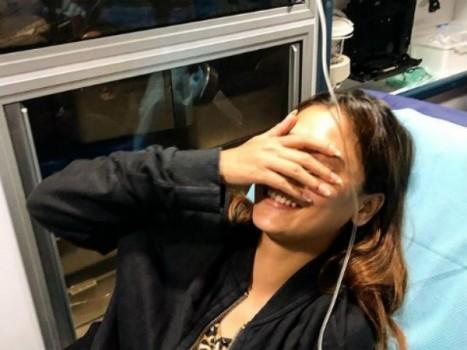 Sara Khan hospitalized in Dubai for food poisoning