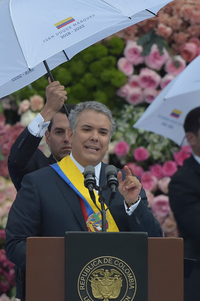 Ivan Duque Marquez Sworn In As New Colombian President - Photos,Images ...