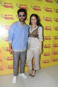 Shraddha Kapoor and Rajkummar Rao at Radio Mirchi