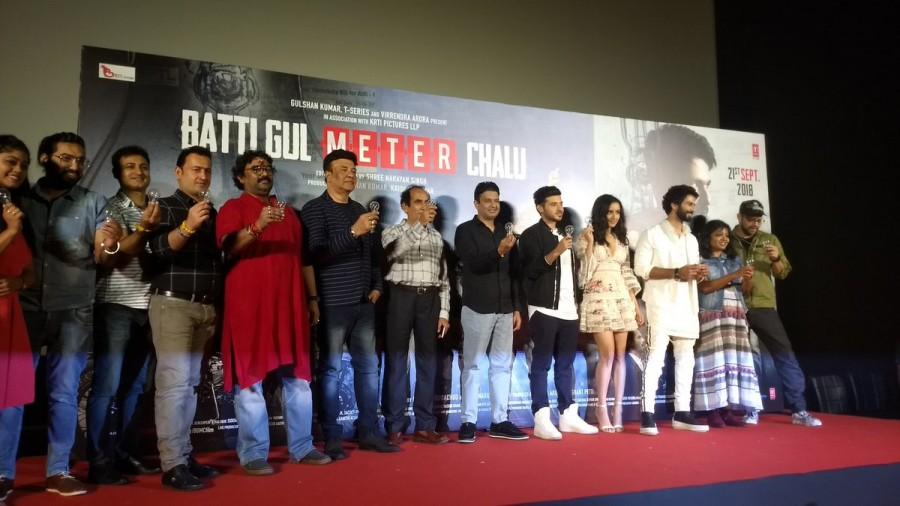 Batti Gul Meter Chalu trailer launch Shahid Kapoor,Shraddha Kapoor,Shahid Kapoor and Shraddha Kapoor,Batti Gul Meter Chalu,Batti Gul Meter Chalu trailer,Batti Gul Meter Chalu trailer launch,Batti Gul Meter Chalu trailer launch pics,Batti Gul Meter Chalu trailer launch images,Batti Gul Meter