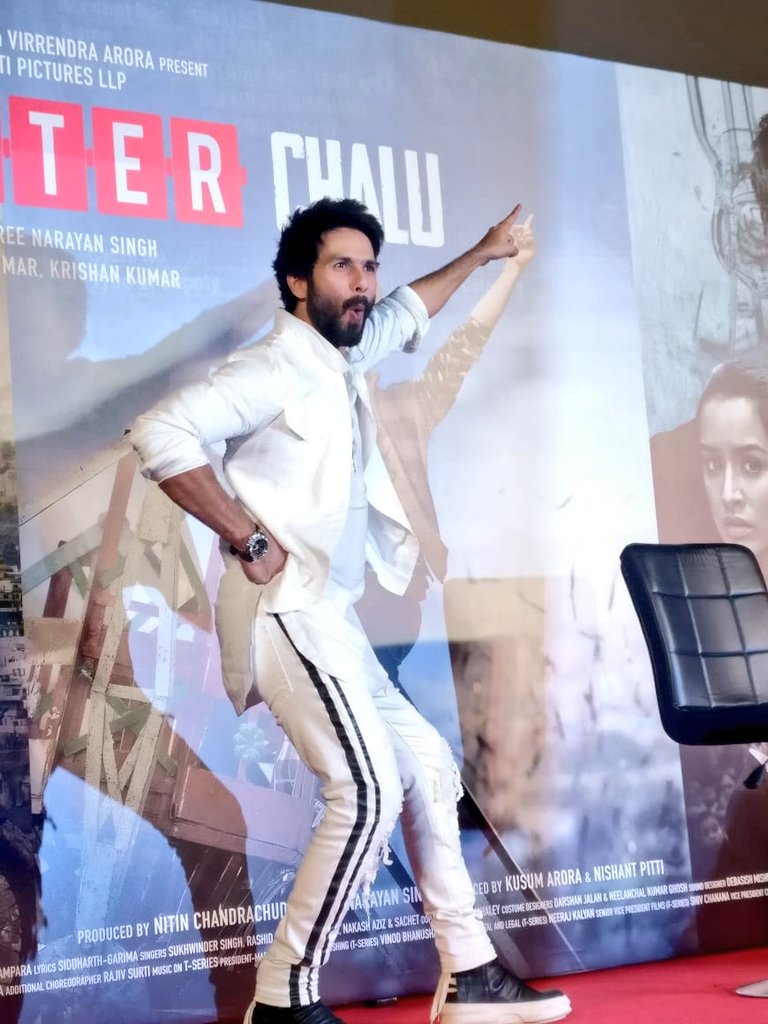 Shahid Kapoor Shahid Kapoor,Shraddha Kapoor,Shahid Kapoor and Shraddha Kapoor,Batti Gul Meter Chalu,Batti Gul Meter Chalu trailer,Batti Gul Meter Chalu trailer launch,Batti Gul Meter Chalu trailer launch pics,Batti Gul Meter Chalu trailer launch images,Batti Gul Meter