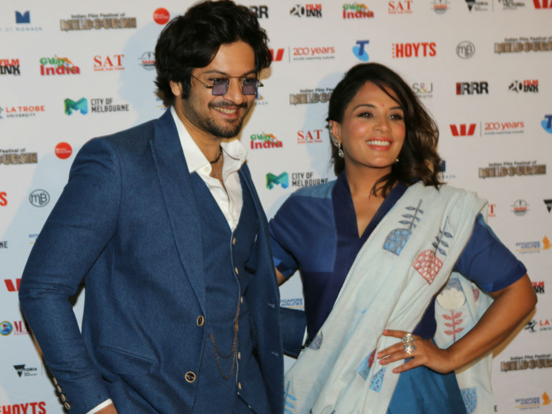 Richa Chadha and Ali Fazal IFFM,Indian Film Festival of Melbourne,Rani Mukerji,Rani Mukerji hoists Indian flag,Rani Mukerji at IFFM,Rani Mukerji at Indian Film Festival of Melbourne
