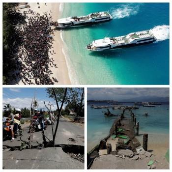 Nature's Mayhem At Lombok, Indonesia