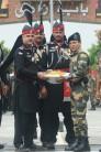 Sweet exchange at Attari-Wagah border on Pak I-Day