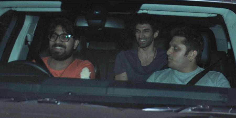 Aditya Roy Kapur Karan Johar,alia bhatt,anushka sharma,Sidharth Malhotra,Dil Dhadakne Do,Ae Dil Hai Mushkil,Bombay Velvet,photos,house party