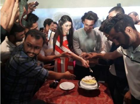 Aayush Sharma and Warina Hussain