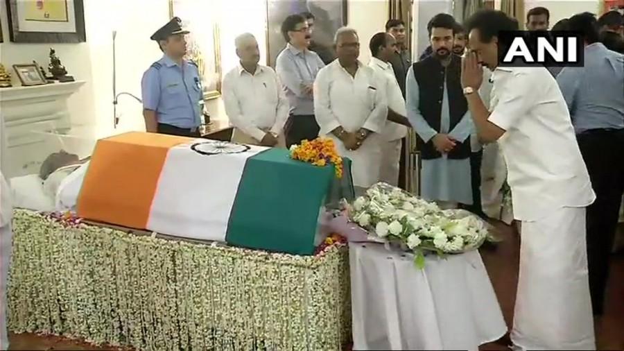 DMK leaders MK Stalin & Kanimozhi Modi,Sonia Gandhi,Ram Nath Kovind,Atal Bihari Vajpayee,Atal Bihari Vajpayee dead,Atal Bihari Vajpayee passed away,Atal Bihari Vajpayee death,former Prime Minister