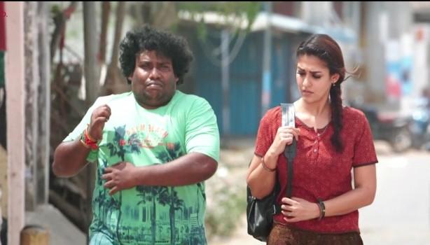 Nayanthara and Yogi Babu in Kolamaavu Kokila