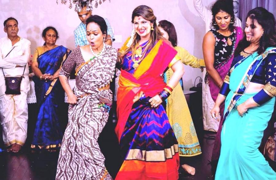 Rambha dances during her baby shower Rambha,actress Rambha,Rambha baby bump,Rambha baby,Rambha dances during Seemantham,Rambha Seemantham,Rambha Seemantham pics,Rambha Seemantham images,Rambha Seemantham photos,Rambha Seemantham pictures