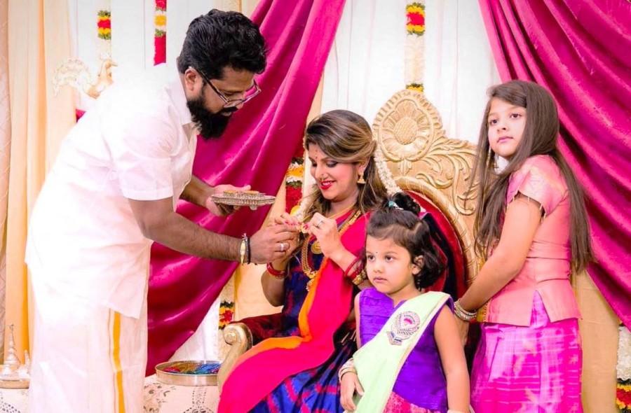 Rambha's baby shower, pictures go viral Rambha,actress Rambha,Rambha baby bump,Rambha baby,Rambha dances during Seemantham,Rambha Seemantham,Rambha Seemantham pics,Rambha Seemantham images,Rambha Seemantham photos,Rambha Seemantham pictures