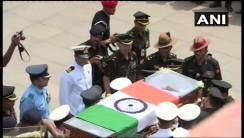 Vajpayee's mortal remains taken to BJP headquarters