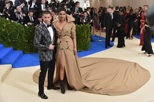 Priyanka Chopra and Nick Jonas at Meta Gala