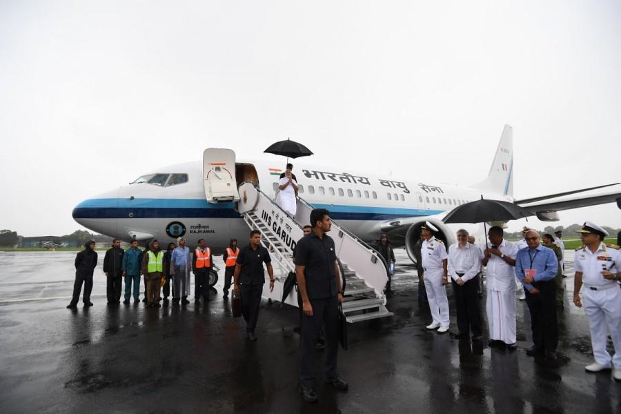 PM Narendra Modi arrives in Kerala Prime Minister Narendra Modi,PM Narendra Modi,Narendra Modi,Narendra Modi in Kerala,Kerala rain,Kerala flood