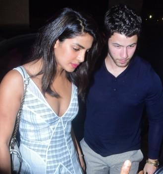Priyanka Chopra and beau Nick Jonas step out for pre-engagement dinner date