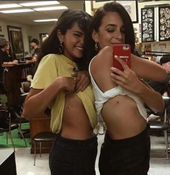 Selena Gomez shows off matching tattoos with her best friend