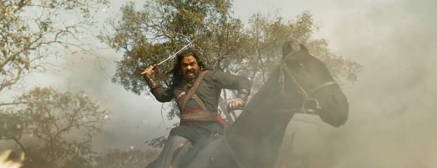 Chiranjeevi's Sye Raa Narasimha Reddy teaser images Sye Raa Narasimha Reddy teaser,Sye Raa Narasimha Reddy movie teaser,Sye Raa Narasimha Reddy,Chiranjeevi,Megastar Chiranjeevi,Chiranjeevi as Narasimha Reddy,SyeraaTeaser,Syeraa Teaser