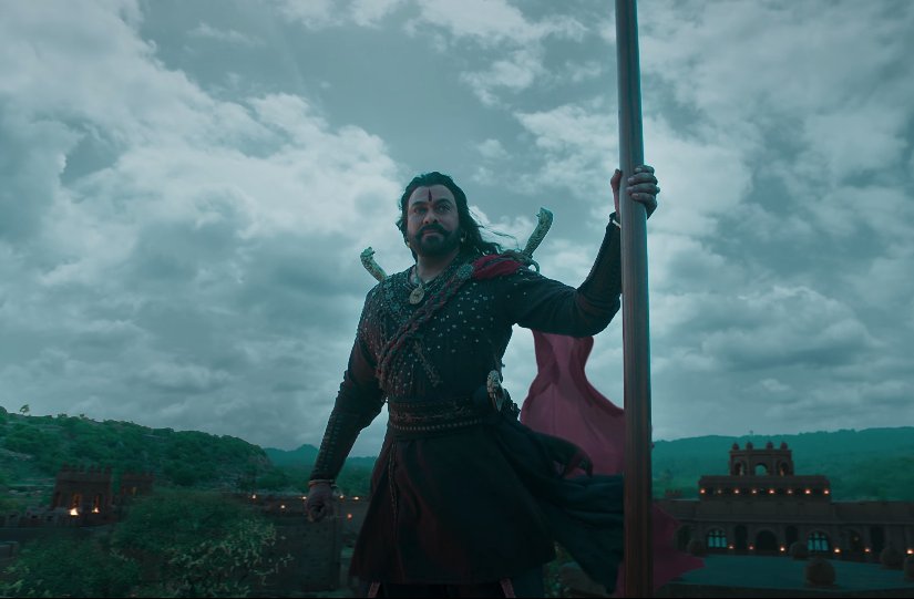 Sye Raa Narasimha Reddy teaser stills: Chiranjeevi sets the screen on fire. Sye Raa Narasimha Reddy teaser,Sye Raa Narasimha Reddy movie teaser,Sye Raa Narasimha Reddy,Chiranjeevi,Megastar Chiranjeevi,Chiranjeevi as Narasimha Reddy,SyeraaTeaser,Syeraa Teaser