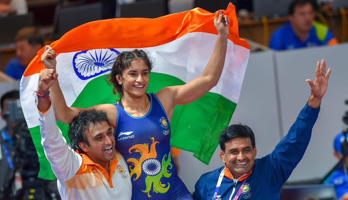 Asian Games 2018: Haryana Wrestler Vinesh Phogat Clinches Gold - Photos ...