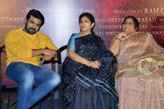 Ram Charan at Chiranjeevi's Sye Raa Narasimha Reddy teaser launch