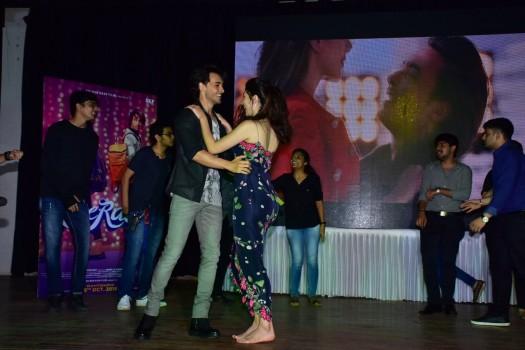 Aayush Sharma and Warina Hussain promote Loveratri