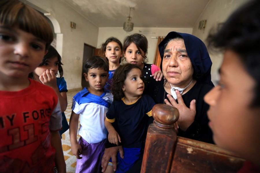 Iraqi grandmother fends for 22 children Islamic State killed,Sana Ibrahim al-Taee,Iraqi grandmother Sana Ibrahim al-Taee,Islamic,Islamic state