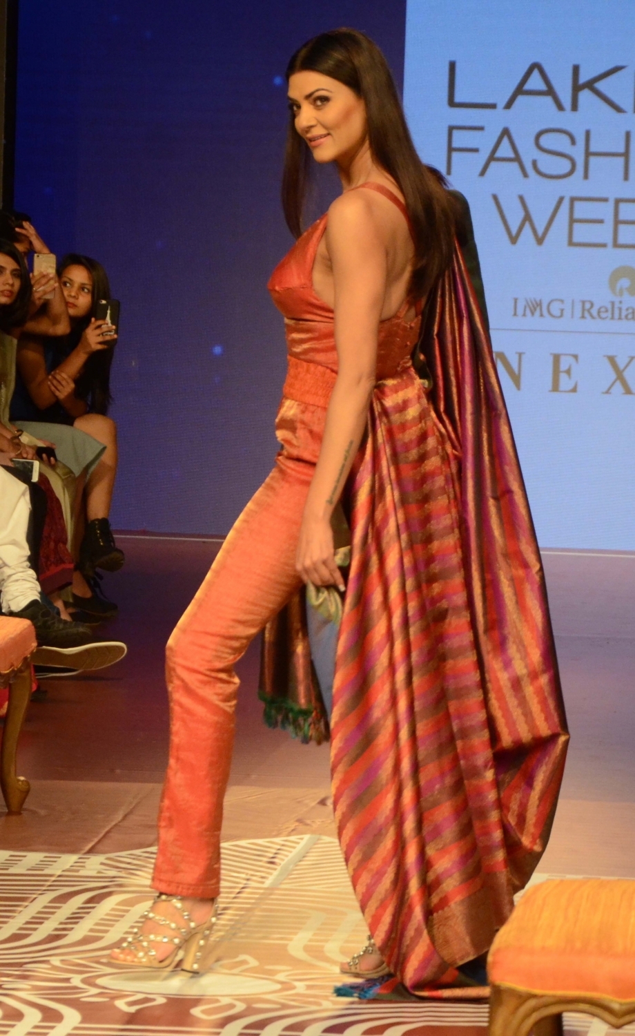 Sushmita Sen walks ramp in Lakme Week Sushmita Sen,Lakme Fashion Week,Lakme Fashion Week 2018,Sushmita Sen walks ramp,Sushmita Sen at Lakme Fashion Week,celebs at Lakme Fashion Week,LFW 2018,celebs at LFW 2018