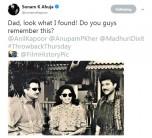 Sonam Kapoor shares throwback picture of Anil Kapoor
