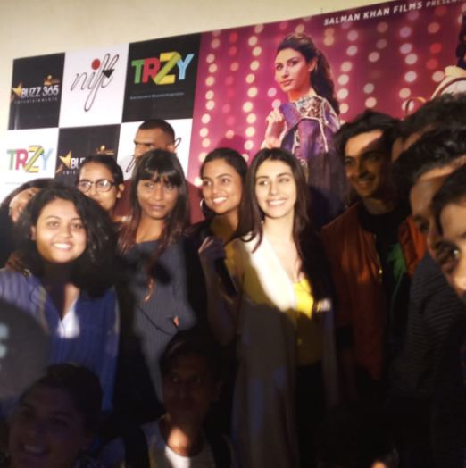 Loveratri promotion in Kolkata Aayush Sharma and Warina Hussain,Aayush Sharma,Warina Hussain,Loveratri,Loveratri promotion,Loveratri movie promotion